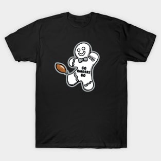 Las Vegas Raiders Gingerbread Man T-Shirt